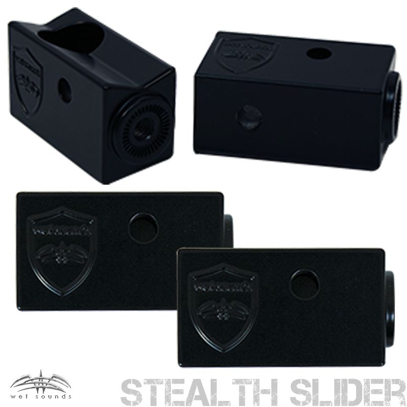 Wet Sounds Stealth Slider Clamp - Black