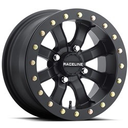Raceline Raceline - Mamba Blackout Beadlock 14x7 4/156  4+3