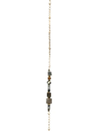 Blue Suede Jewels Natural Stone Beaded Y- Necklace