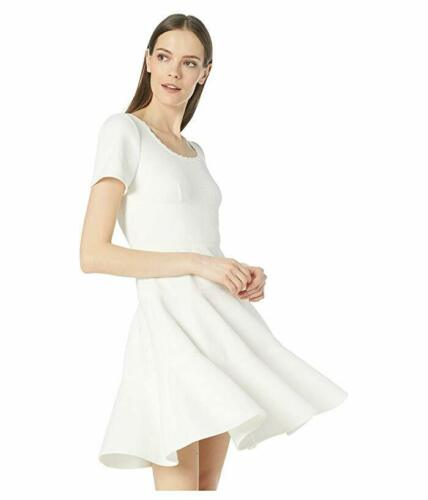 textured skater dress