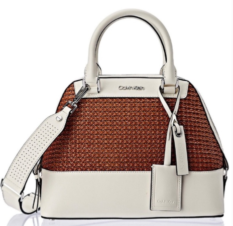 calvin klein clara satchel