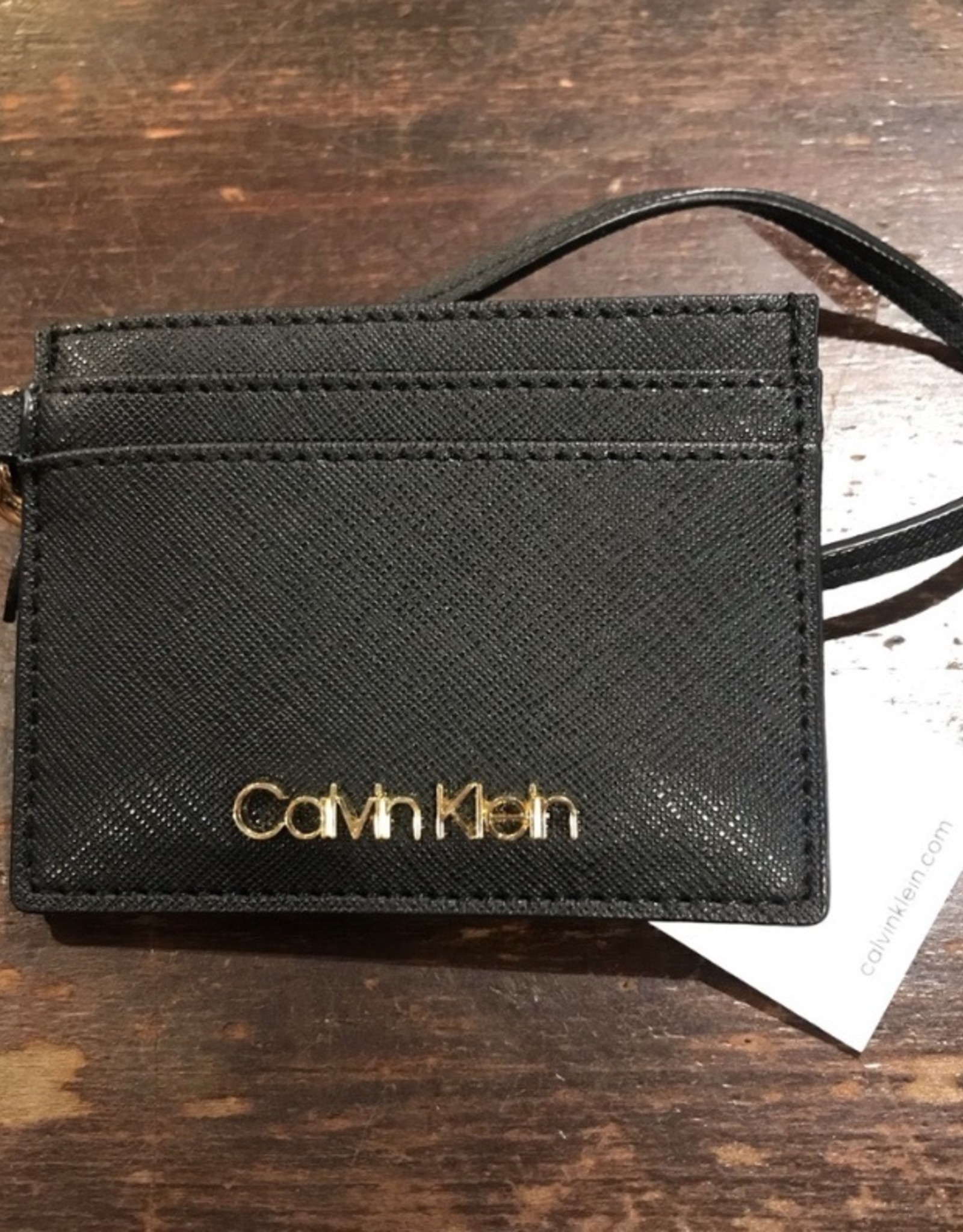 calvin klein card wallet