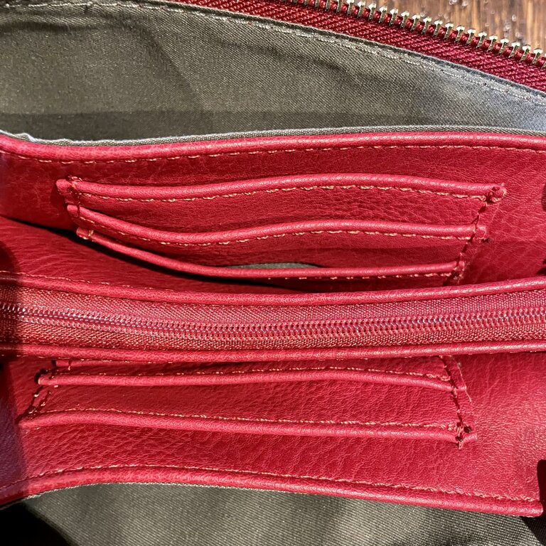 Blue Suede Convertible Bag
