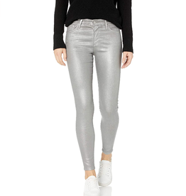 AG ADRIANO GOLDSCHMIED Farrah High-Rise Skinny Fit Silver