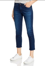 AG ADRIANO GOLDSCHMIED Ag Prima Mid-Rise Cropped Straight Jeans in Valt