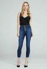 J Brand Lillie High-Rise Skinny Ankle Jeans in Highland
