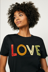 Hayden Los Angeles Love Flocked T Shirt