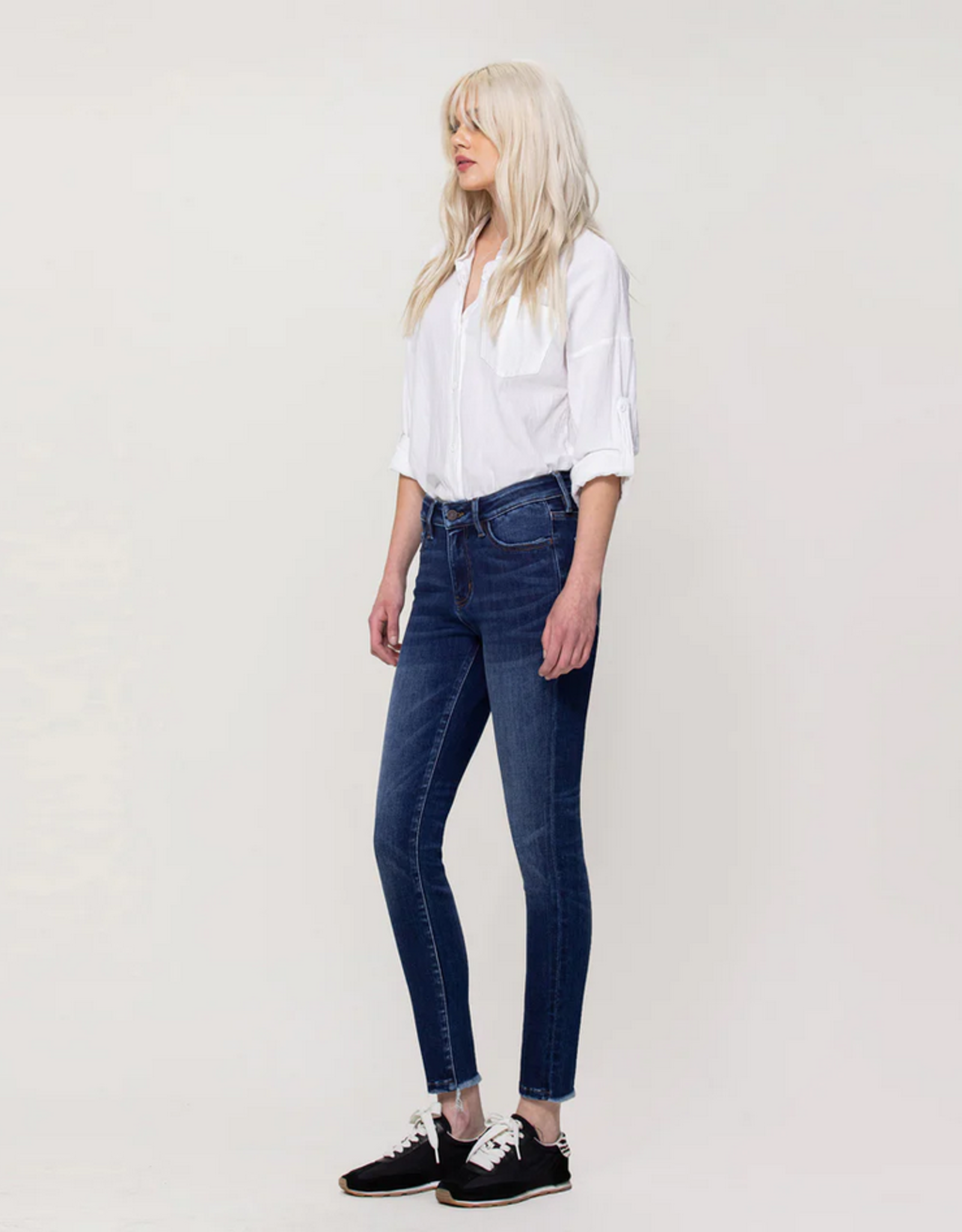 Vervet by Flying Monkey Ordinary People - Mid Rise Ankle Skinny Jeans