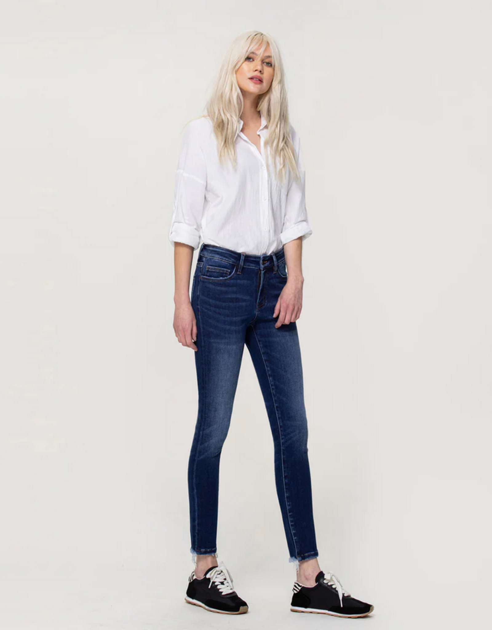 Vervet by Flying Monkey Ordinary People - Mid Rise Ankle Skinny Jeans