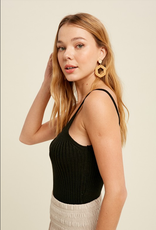 Listicle Sweater Tank Top