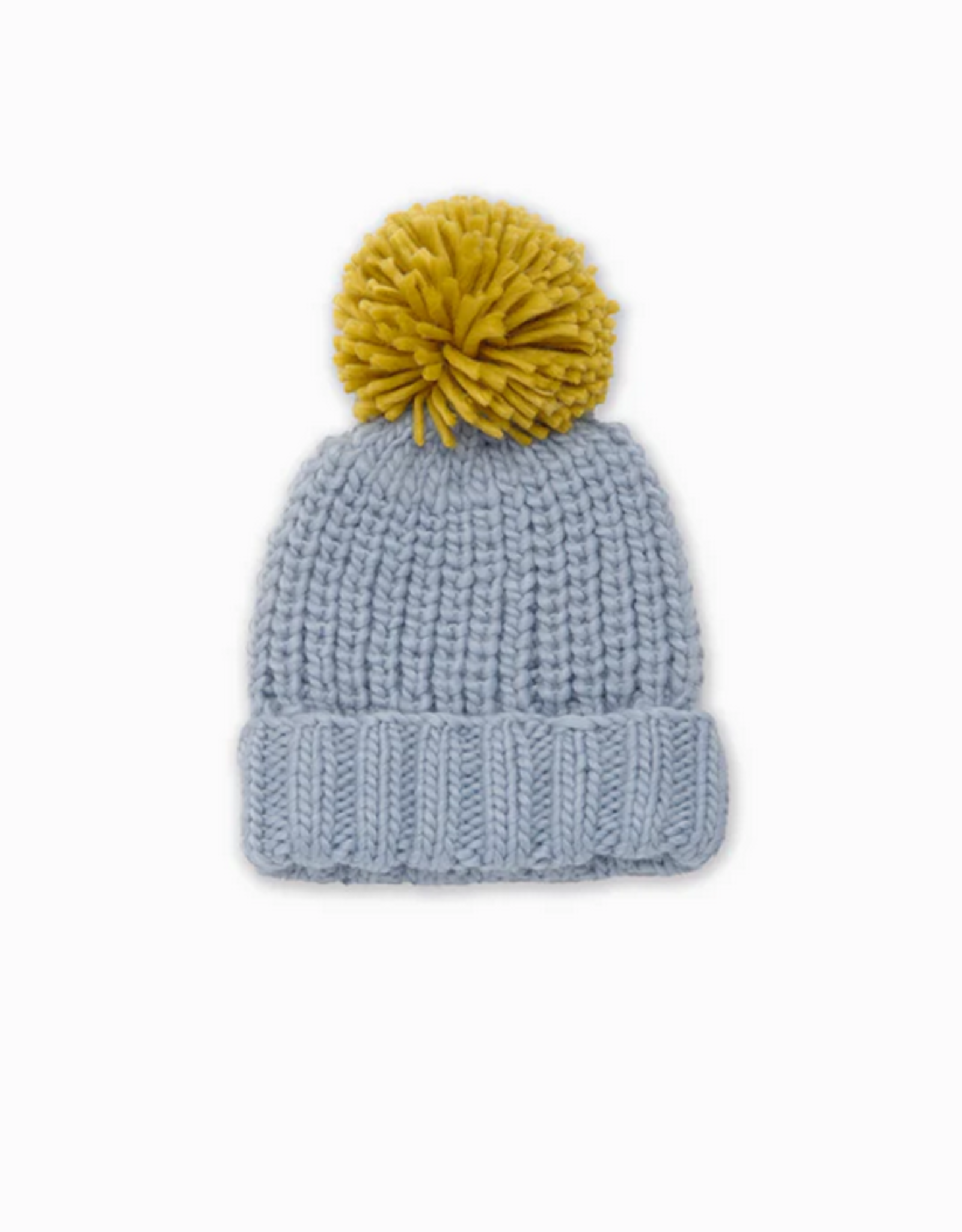 Look By M Hand-Knitted Cotton Candy Pompom Hat