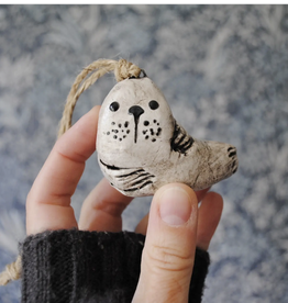 JM Handmade Seal Figurine Ornament