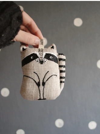 JM Handmade Raccoon Ornament