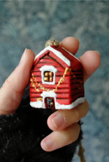 JM Handmade Winter Snow House Ornaments