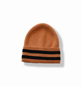 Look By M Solid Striped Beanie