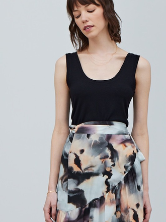 Grade and Gather Classic Ribbed Tank Top