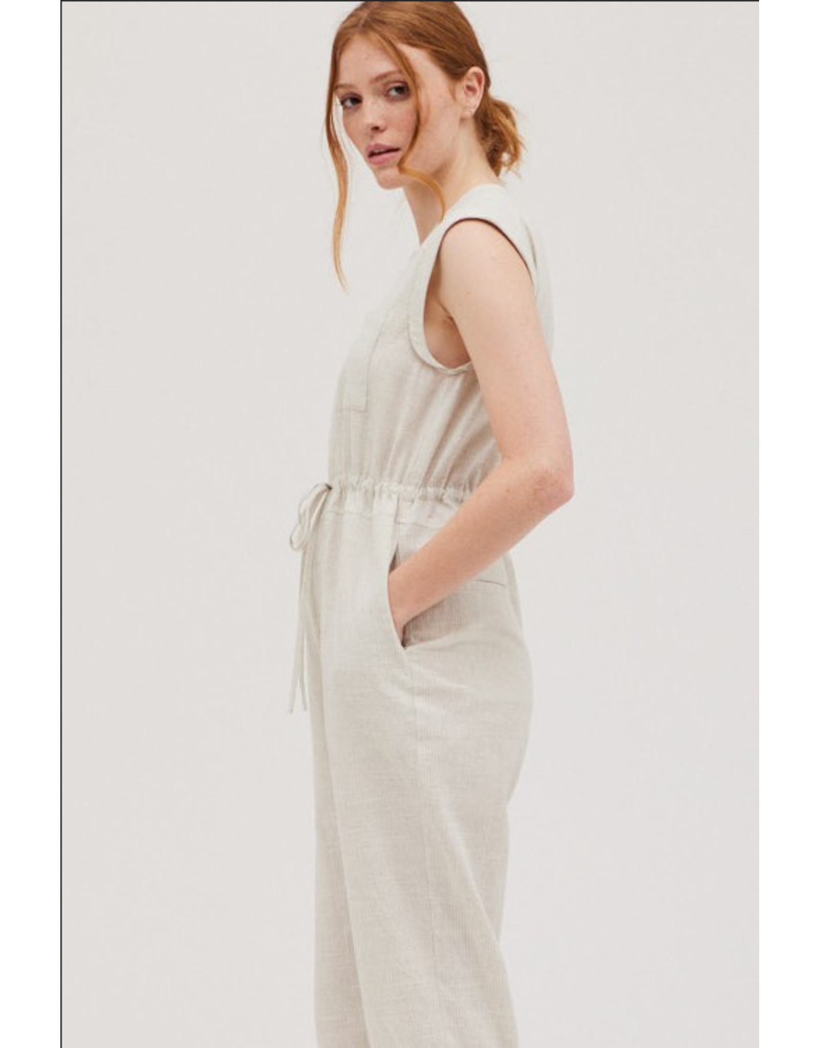 Grade and Gather Summer Stripe Jumpsuit - J Marcel