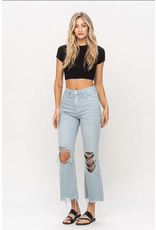 Vervet by Flying Monkey 90's Cropped Destructed Jeans