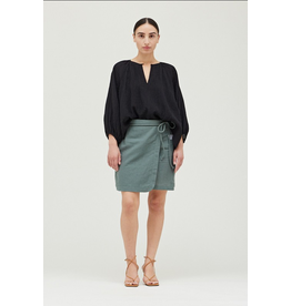 Grade and Gather Linen Skirt