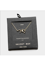 Secret Box Zodiac Necklace Gold Dipped
