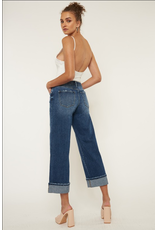 Kancan High Rise Wide Leg Jeans