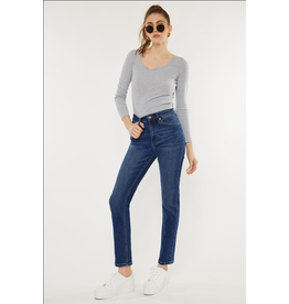 Kancan High Rise Slim Straight Jeans