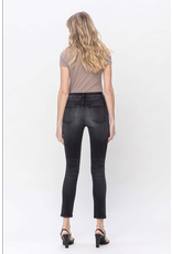 Flying Monkey High Rise Skinny Jean in Washed Black