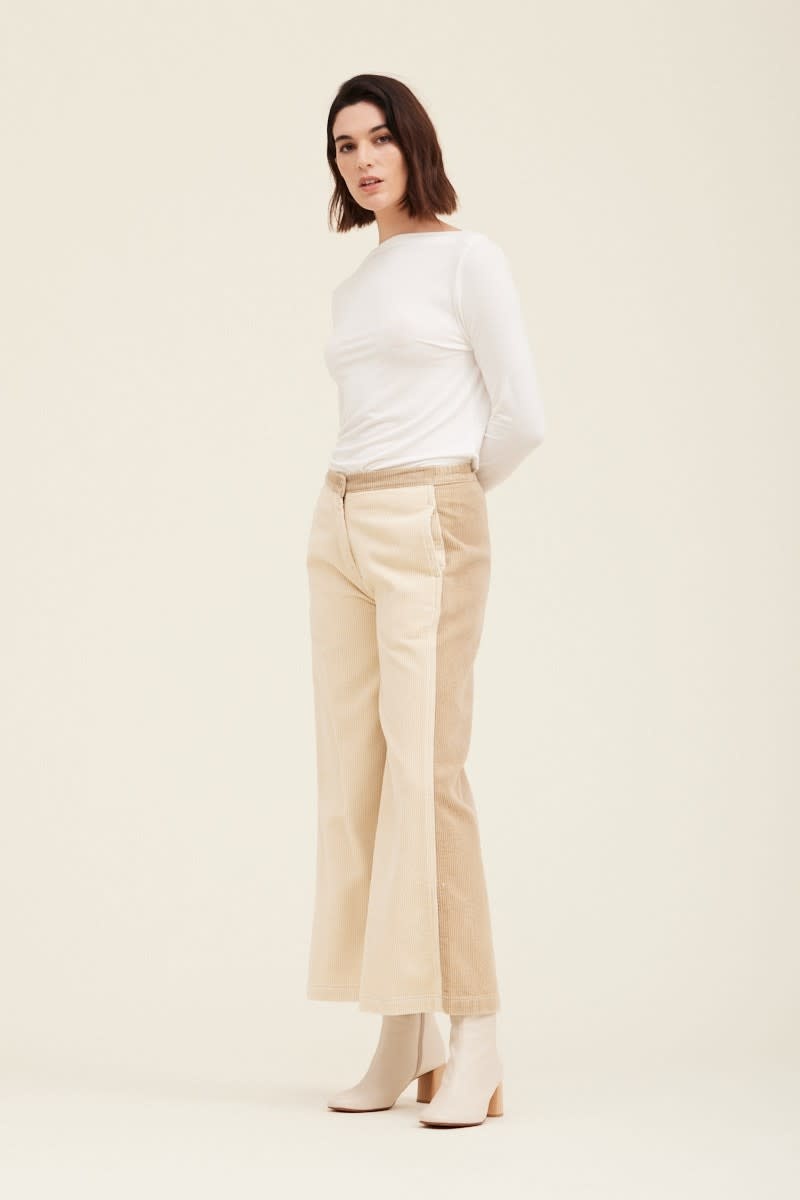 Two Tone Corduroy Pants - J Marcel