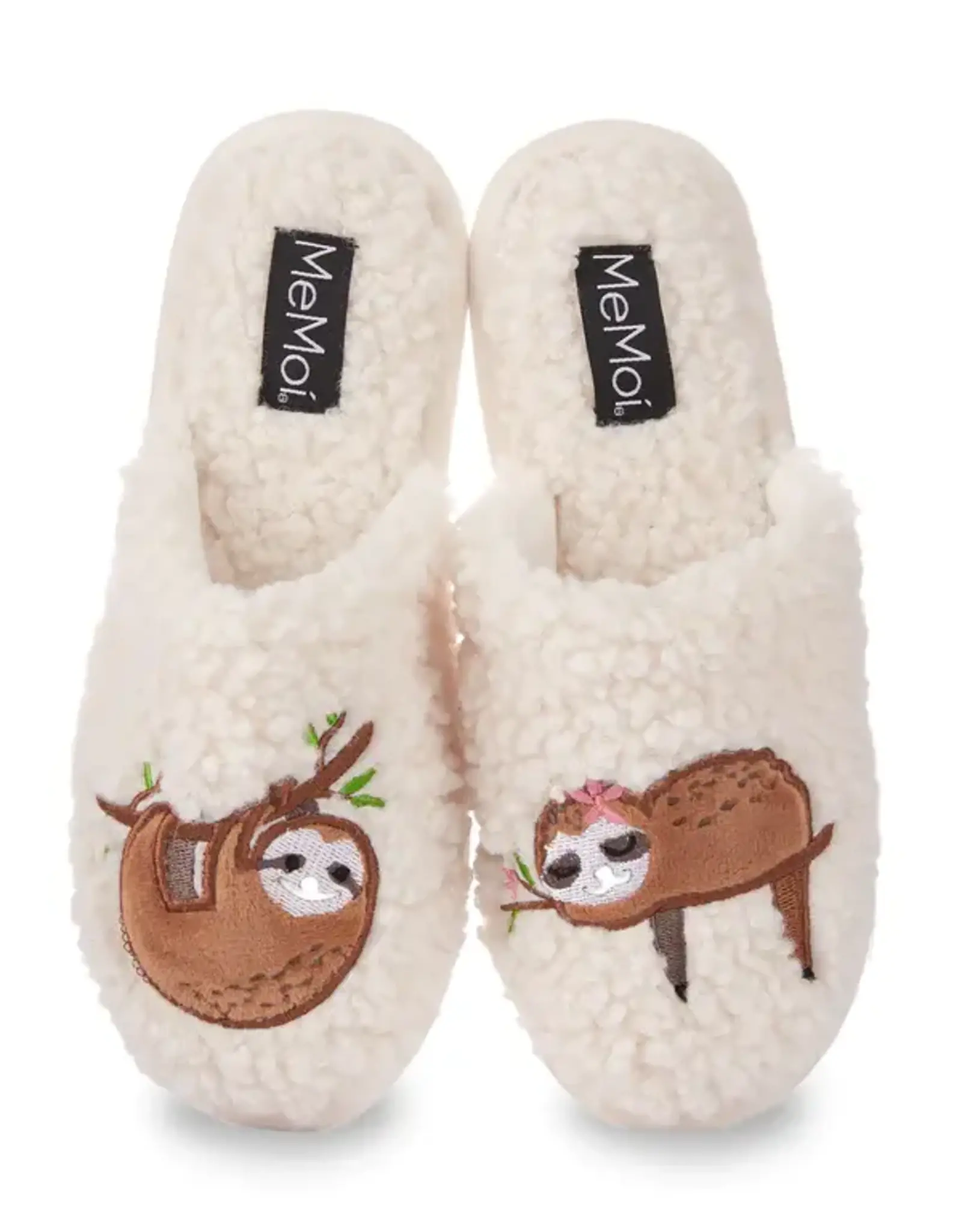 Me Moi Lazy Days Sloth Slippers