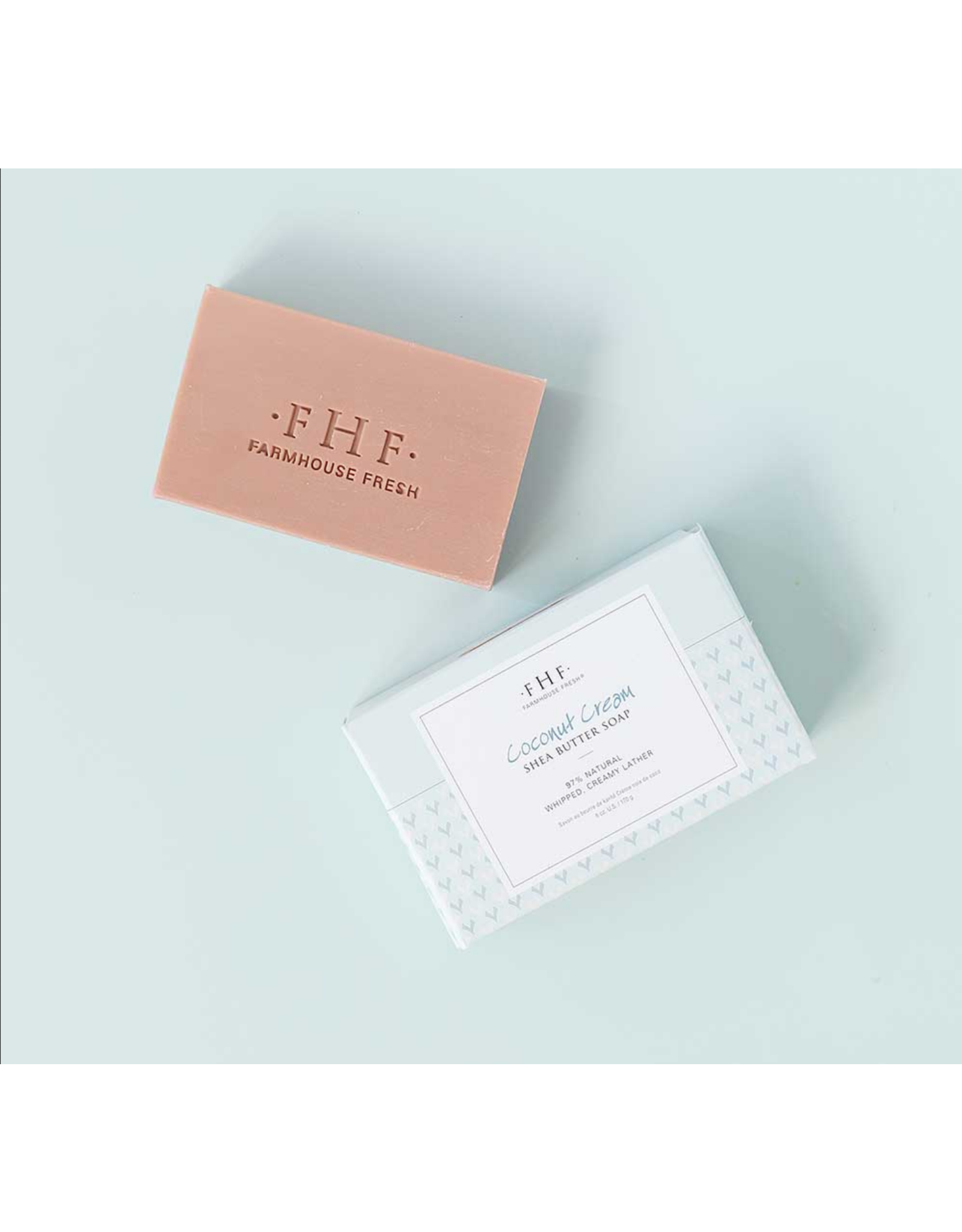 Coconut Cream Shea Butter Bar Soap from Farmhouse Fresh J Marcel