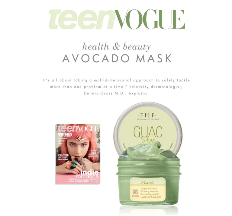 FarmHouse Fresh Guac Star Soothing Avocado Hydration Mask