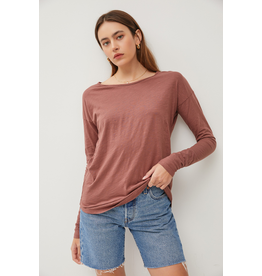 Be Cool Garment Dyed Long Sleeve T Shirt