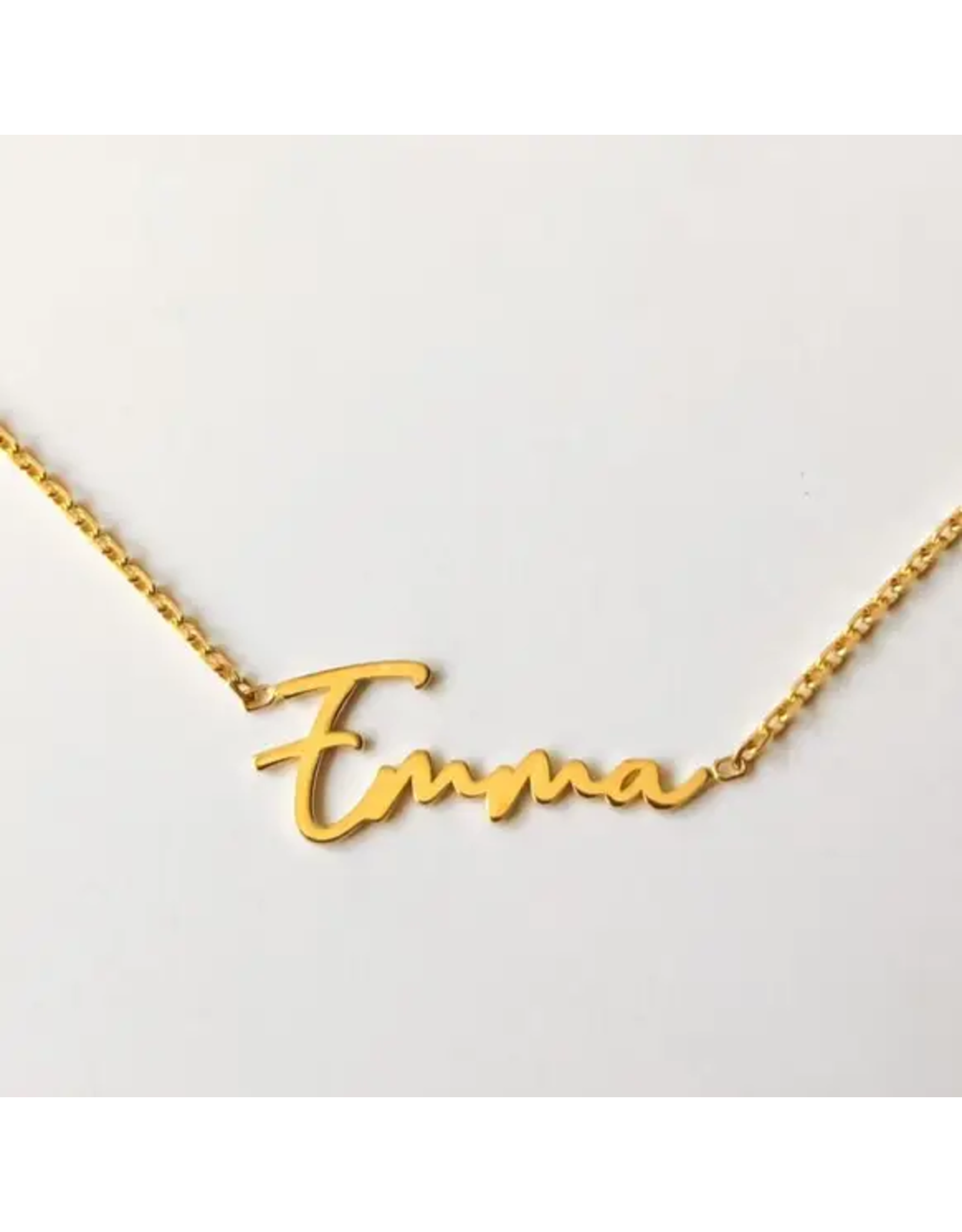 Joy Personalized Custom Handwriting Name Necklace