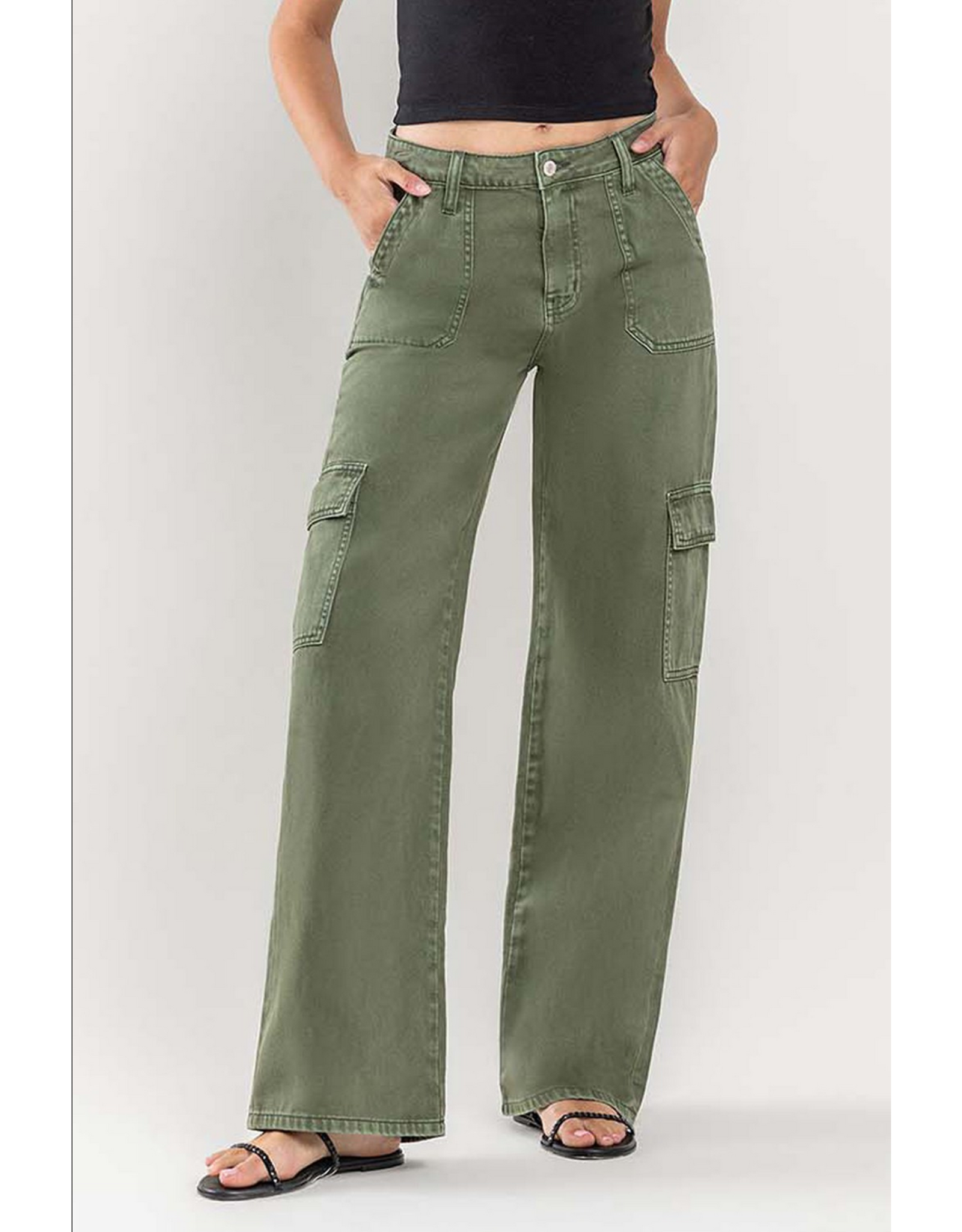 Cargo Utility Pant - The Cove Boutique