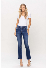 Flying Monkey Mid Rise Slim Straight Ankle Jeans