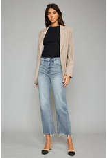 Kancan High Rise Slim Wide Leg in Light Wash