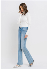 Vervet by Flying Monkey Mid Rise Bootcut Jeans in Light Wash