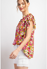 eesome Floral Patterned Blouse