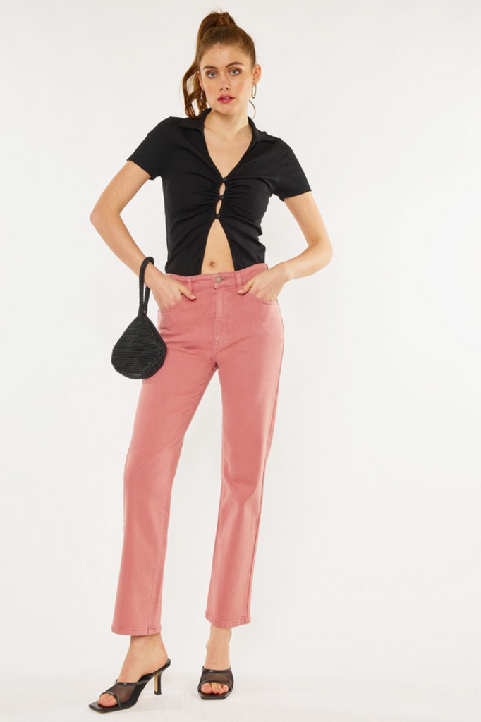 Coral Straight Jeans Coral Straight Jeans