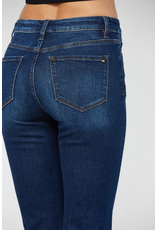 Mica Denim High Rise Straight Crop Jeans in Naxos