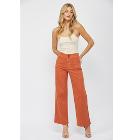 Mica Denim High Rise Wide Leg Jean in Penny