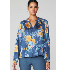 Current Air Charlotte Printed Blouse