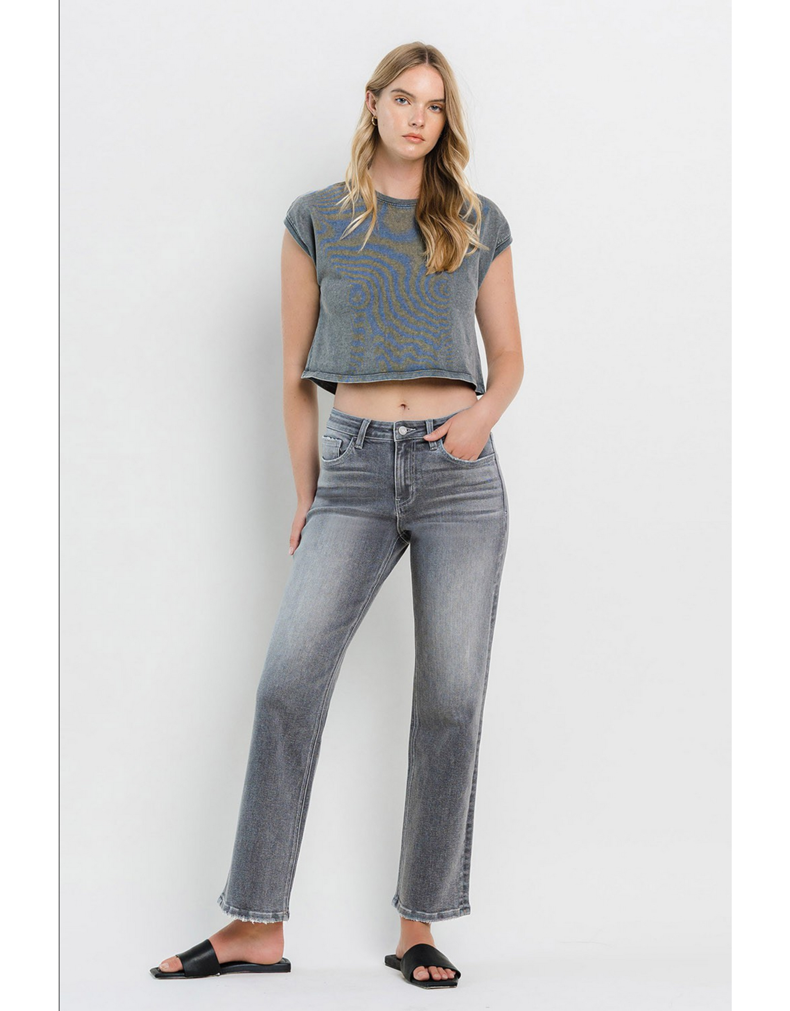 Vervet by Flying Monkey High Rise Dad Jeans