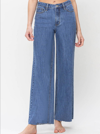 Vervet by Flying Monkey High Rise Wide Leg Jeans