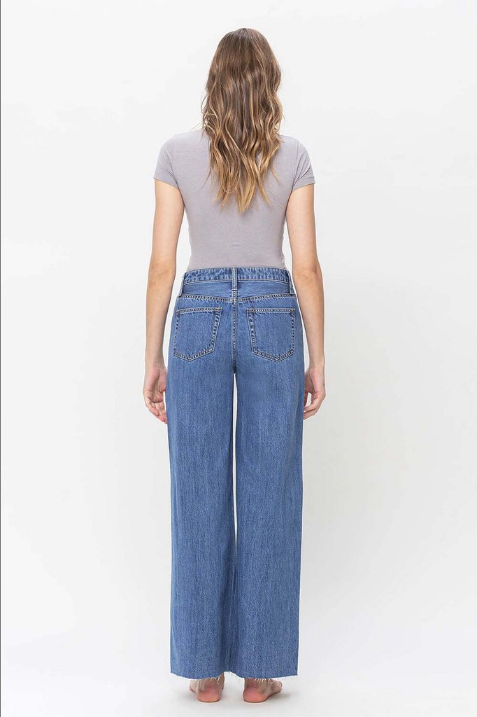 Vervet by Flying Monkey High Rise Wide Leg Jeans