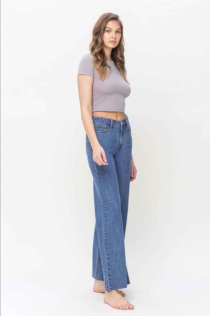 Vervet by Flying Monkey High Rise Wide Leg Jeans