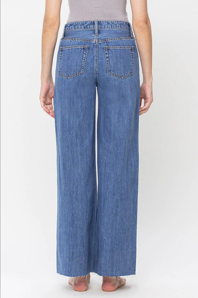 Vervet by Flying Monkey High Rise Wide Leg Jeans