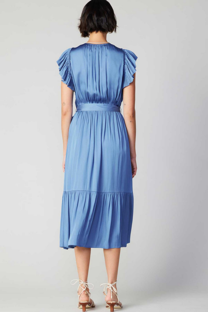 Current Air Natalia Flutter Sleeve Dress