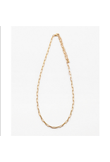 Blue Suede Jewels Classic Paperclip Chain Necklace