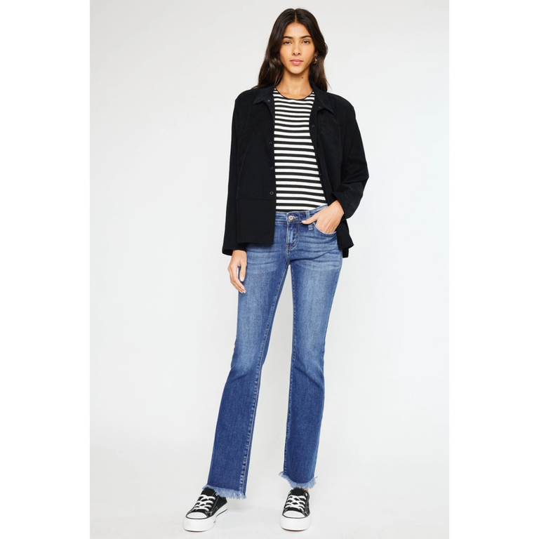 Kancan Low Rise Baby Bootcut Jeans